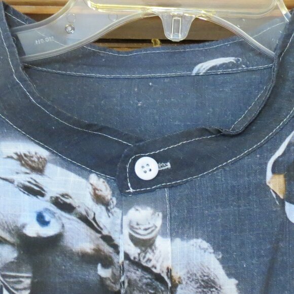 Men’s Hawaiian style Octopus print casual shirt Size 2 XL - Picture 6 of 8